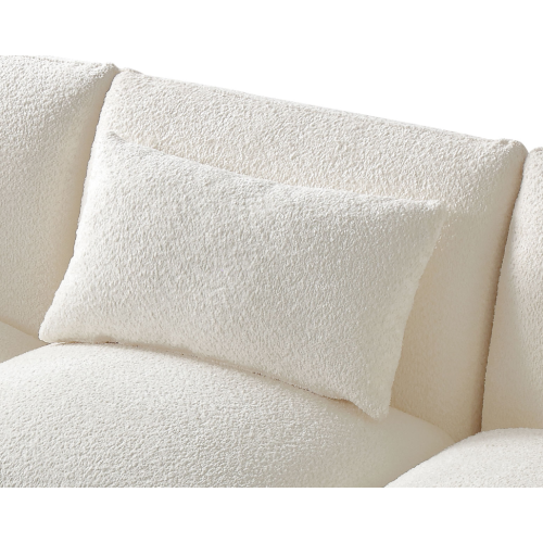 Mid Century Modern Couch 3-Seater Sofa Upholstered for Living Room,