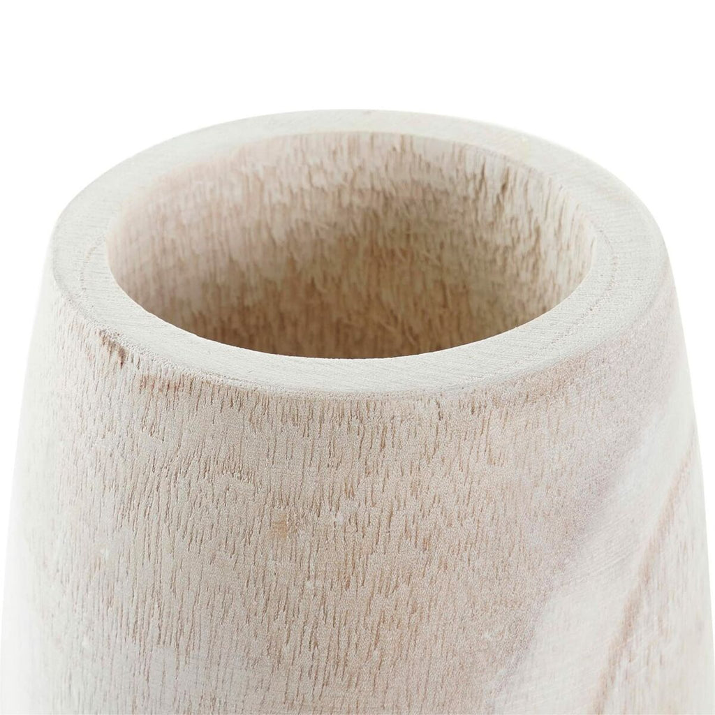 Vase DKD Home Decor Brown Natural 13 x 13 x 25 cm