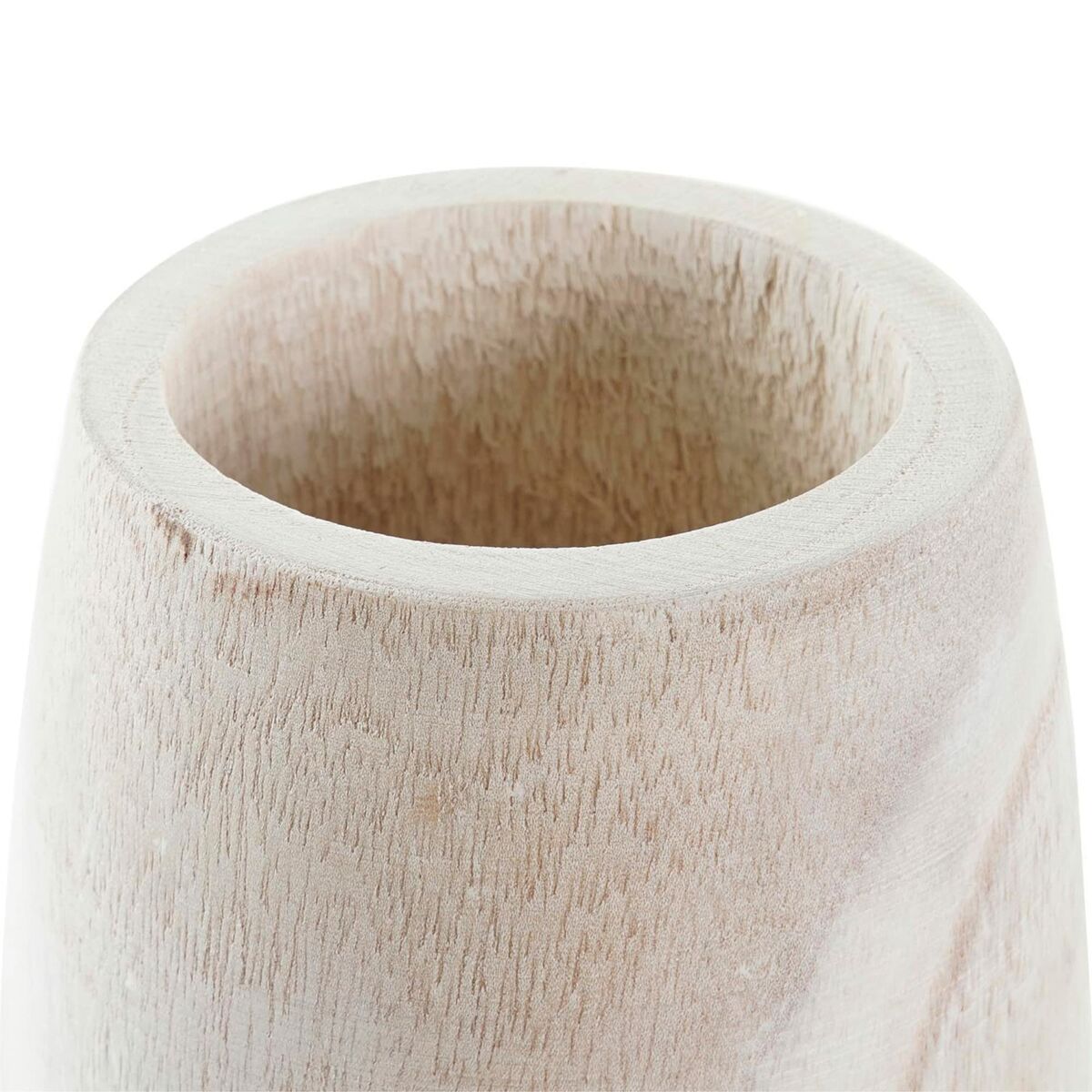 Vase DKD Home Decor Brown Natural 13 x 13 x 25 cm