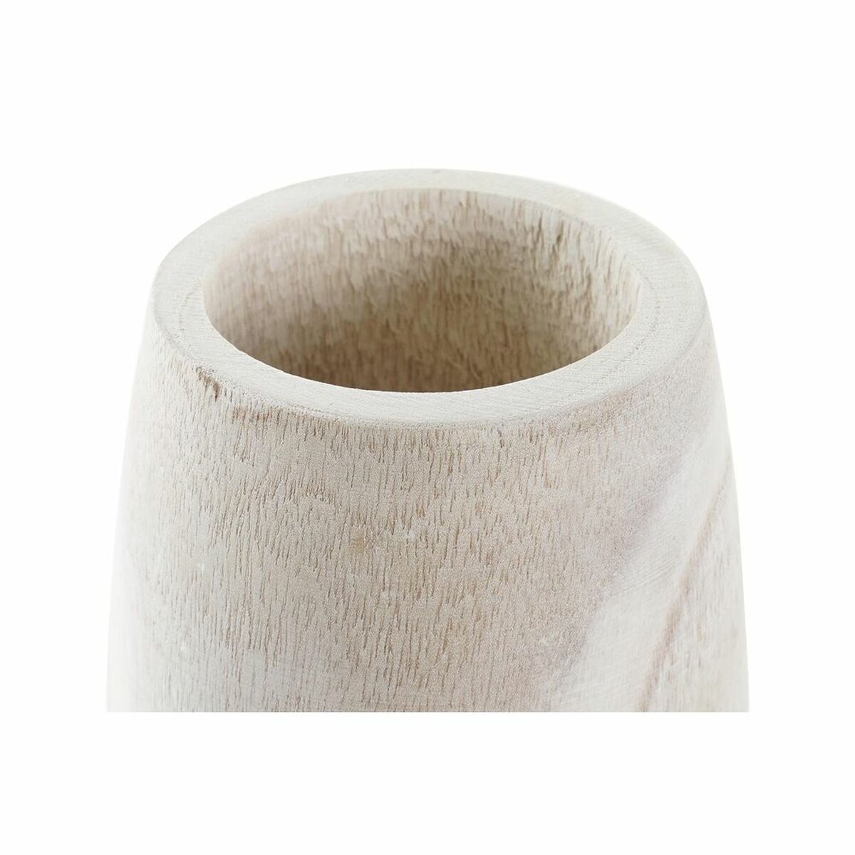 Vase DKD Home Decor Brown Natural 13 x 13 x 25 cm