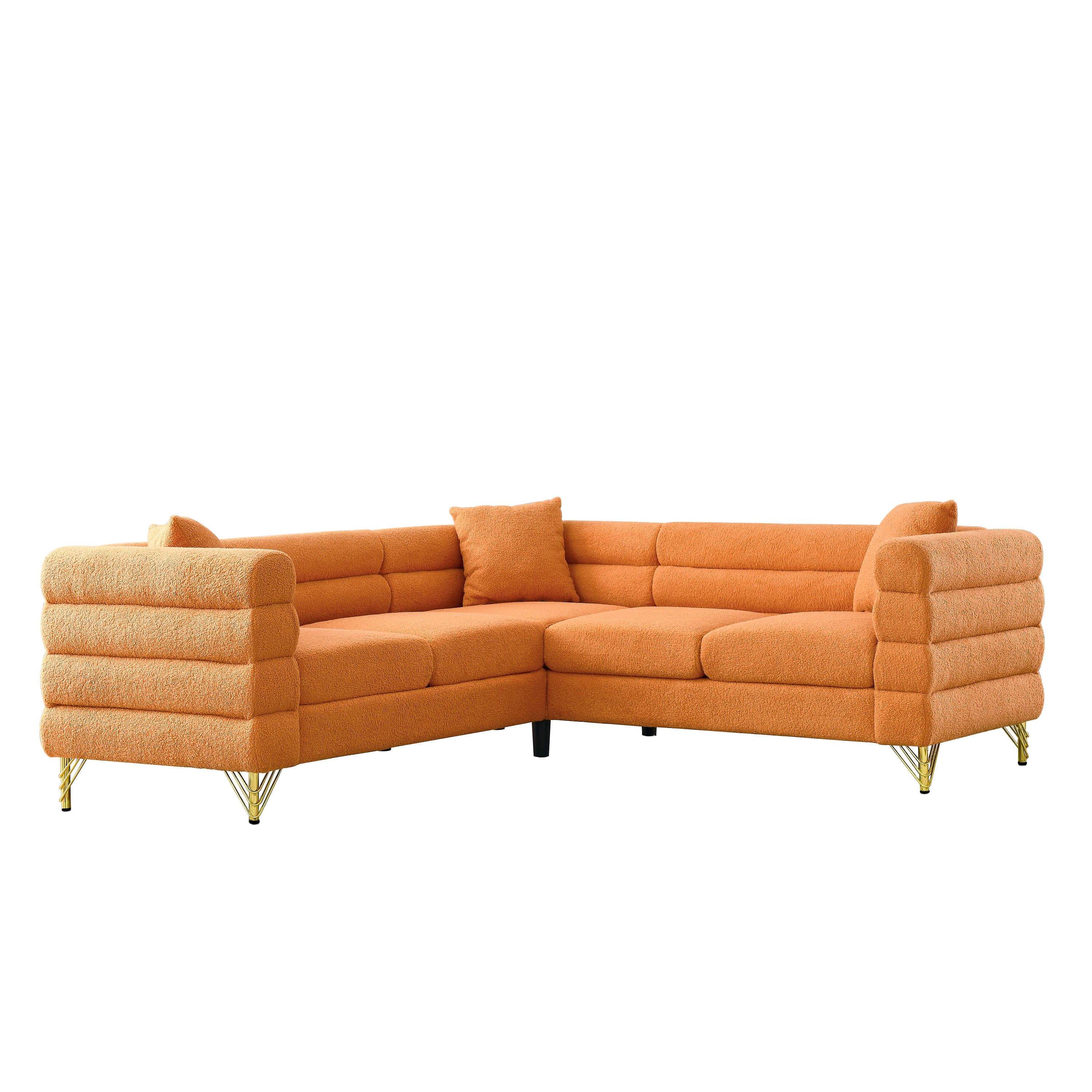 81.5-Inch Oversized Corner Sofa Covers, L-Shaped Sectional Couch,