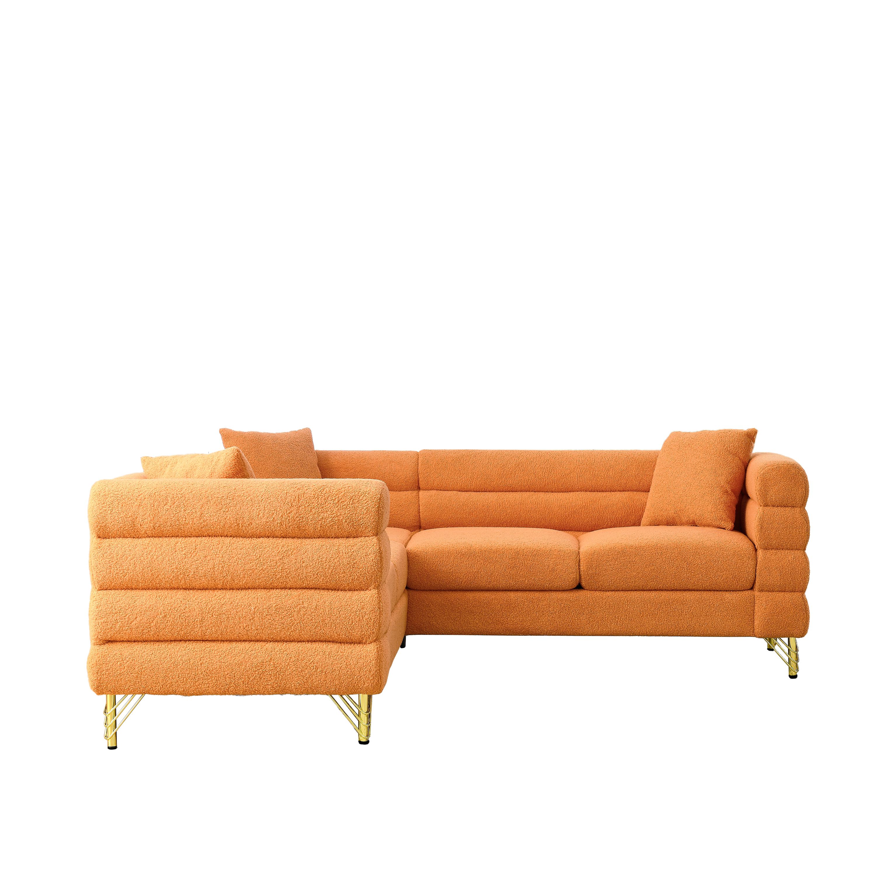 81.5-Inch Oversized Corner Sofa Covers, L-Shaped Sectional Couch,